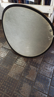 Лайт-диск 95 см серебро-белый Lastolite (03958) в магазине RentaPhoto.Store